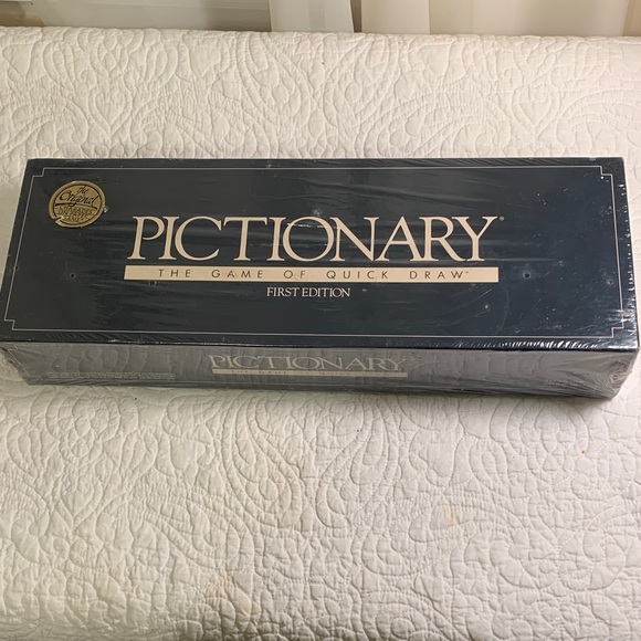 Pictionary Inc. Other - Pictionary (1987) First Edition Board Game NEW Sealed The Game of Quick Draw